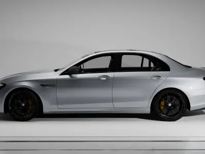 Mercedes Benz E63S AMG W213 Low-poly 3D model