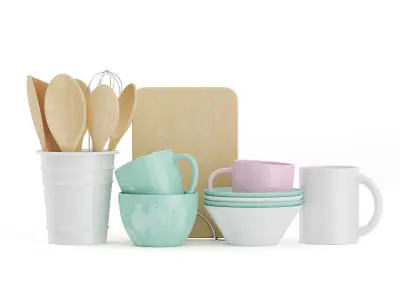 Kitchen Untensils 3D model