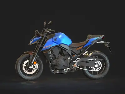 Base model  Honda CB750 Hornet 2025 3D model