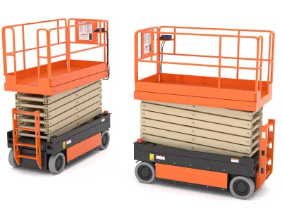 Scissor Lift 3D model