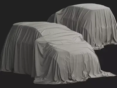 Ordinary Car Cover 03 3D model