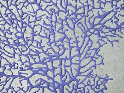 Lavender Exotic Sea Fan 3D model