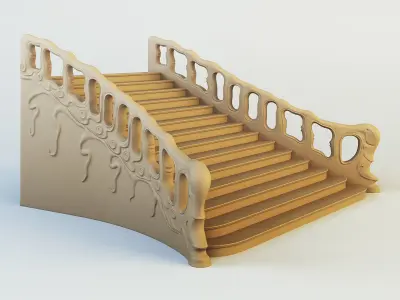 Stairs staircase 3D model
