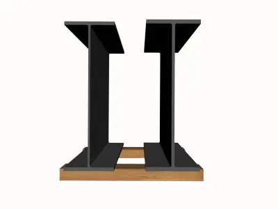 W18 Wide Flange Beam 3D model