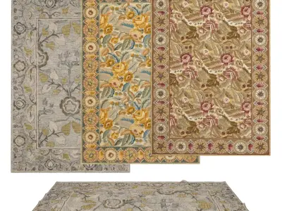 Rugs No 804 Low-poly 3D model