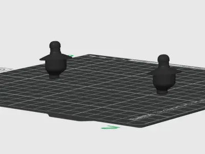 Volkswagen Golf 4 Parcel Shelf Holder 3D model