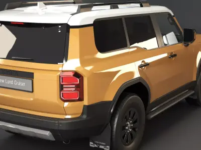 Toyota Land Cruiser 250 3D model