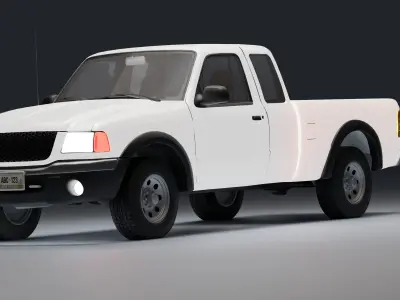 King Cab 3D model