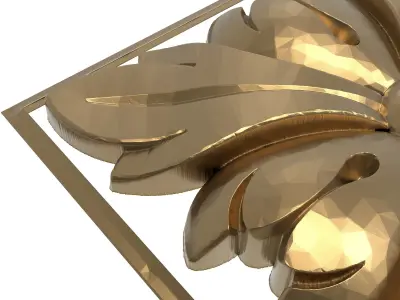  decorative pattern ready for 3D printing 3D model