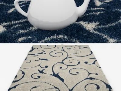 Rugs No 80 Low-poly 3D model
