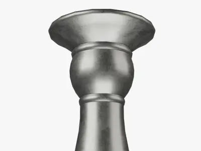 Candle Holder Low-poly 3D model