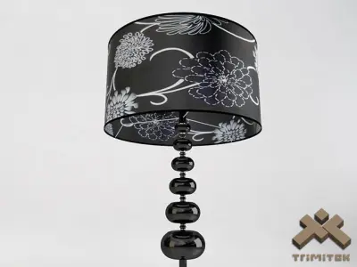 Luxury Standing Lamp 3D model