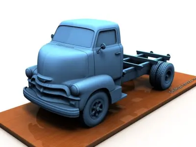 CHEVY 3100 TRUCK 1954 3D print model