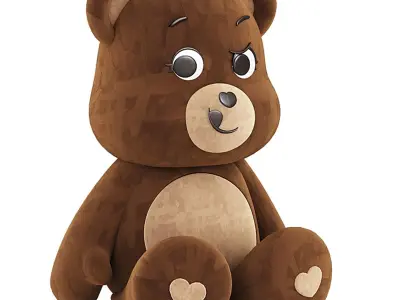 Teddy Bear toys 3D model