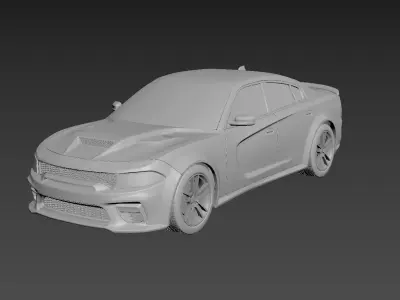 Dodge Charger SRT 2021 3D print model