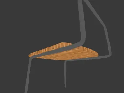Futuristic Chair Free 3D model
