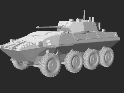 B2 centauro 30mm concept 3D print model