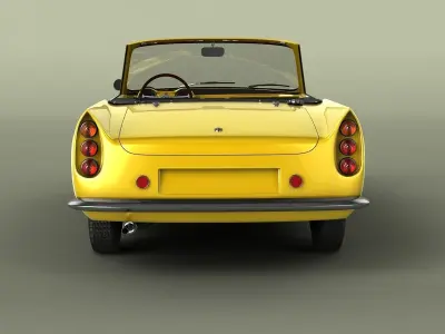 Rene Bonnet Le Mans Grand Luxe 3D model