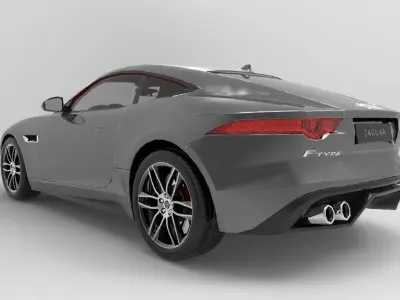 Jaguar F-Type Coupe 2015 3D model