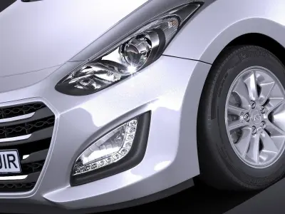 Hyundai i30 Tourer 2016 3D model