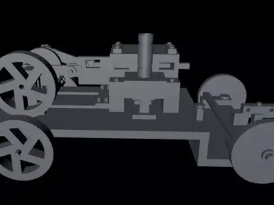 Steamcar Free 3D print model