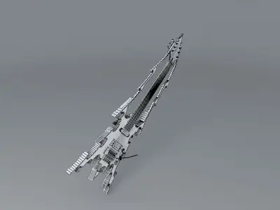 Sands Custom XLI guitar Free 3D model