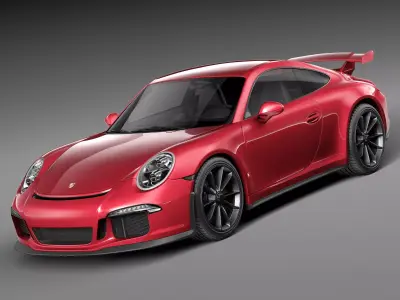 Porsche 911 GT3 2014 3D model