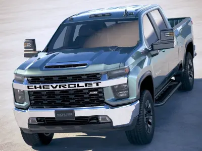 Chevrolet Silverado 2500HD Z71 CG 2020 3D model