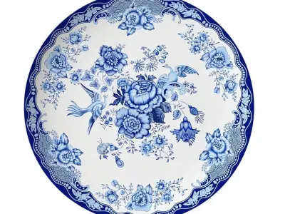 Chinese Blue Saucers 3D model