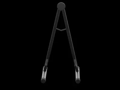 Guitar Stand Low-poly 3D model