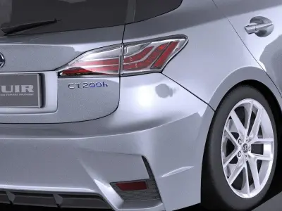 Lexus CT 200h 2016 VRAY 3D model