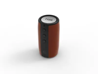 SPEAKER ORANGE BODY 3D model