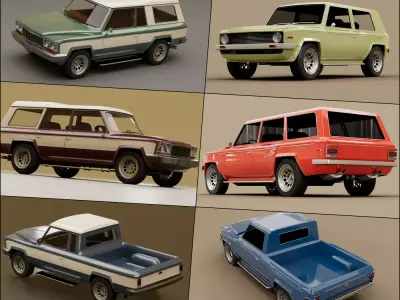 Big 70s generic truck suv pack