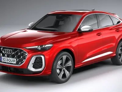 Audi SQ5 Sportback 2025 3D model