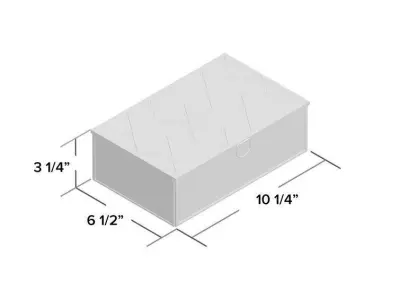 Garst Glass Decorative Box 3D model