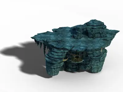 Stone Zhen Magic Cave - Mountain - Stone Chassis 3D model