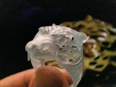 Mayan Jaguar Ring  3D print model