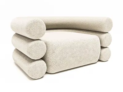 CloudRest Chair Free low-poly 3D model