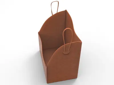 Hozzi Bag Low-poly 3D model