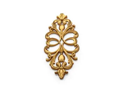 Classic decor ornament 148 3D model