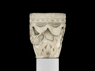 Capital 1 Low-poly 3D model