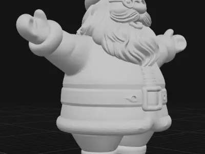 Santa Claus decoration 3D print model