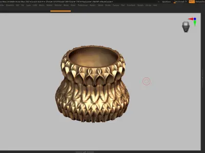 vase 3d print 358  3D print model