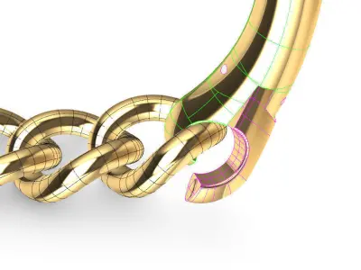 Catene Bracelet 3D print model