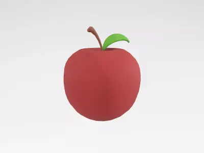 Apple v1 007 Low-poly 3D model
