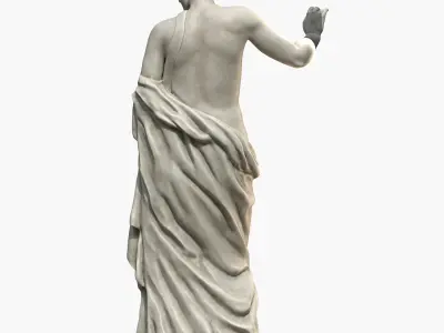 Venus statue of aphrodite 3D model