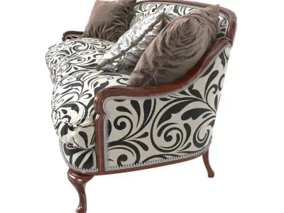 Shelley sofa Angelo Cappellini 3D model