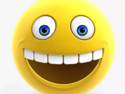 Smiley Face 3D model
