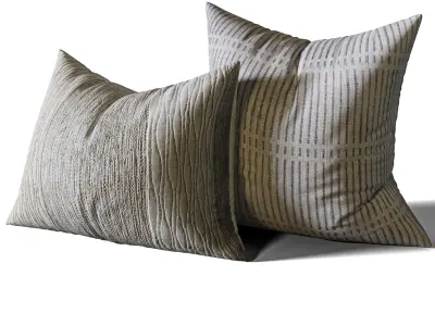 Pillow Set 02 3D model