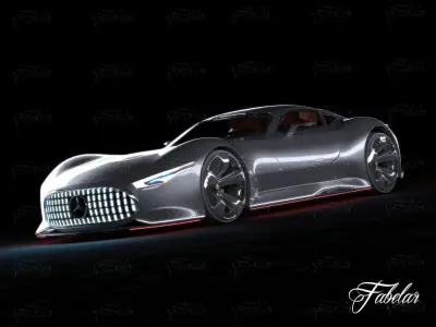 Mercedes Vision GT 3D model